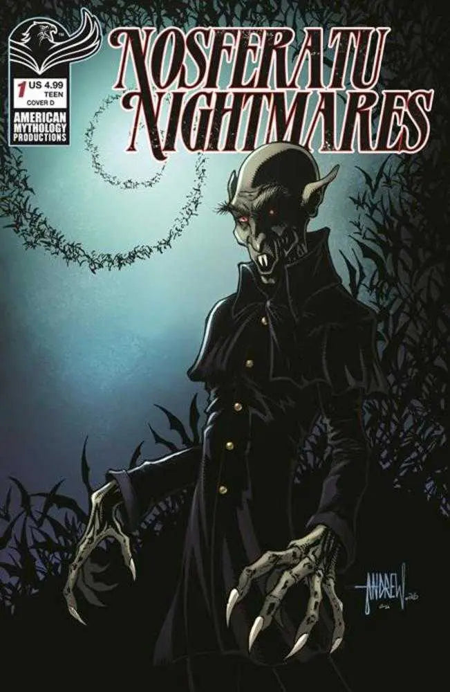 Nosferatu Nightmares #1 Cover D Andrew Mangum Variant Massive Publishing
