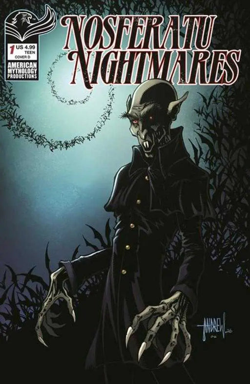 Nosferatu Nightmares #1 Cover D Andrew Mangum Variant Massive Publishing