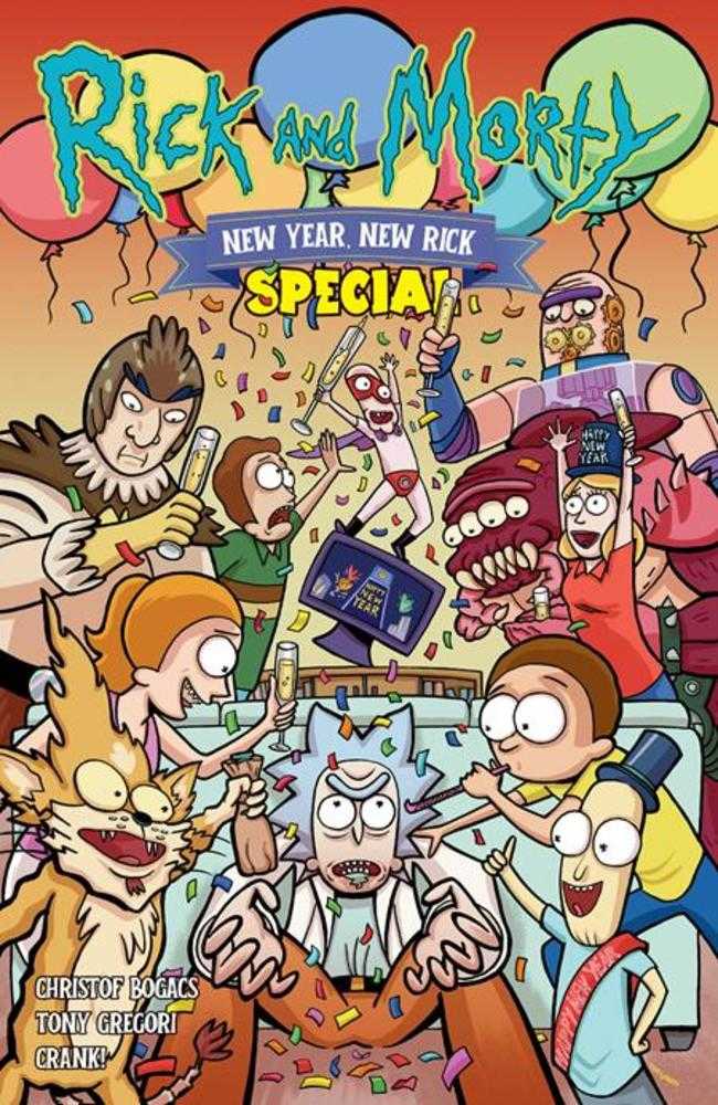 Rick And Morty New Year New Rick Special #1 (One Shot) Cover A Tony Gregori Oni Press