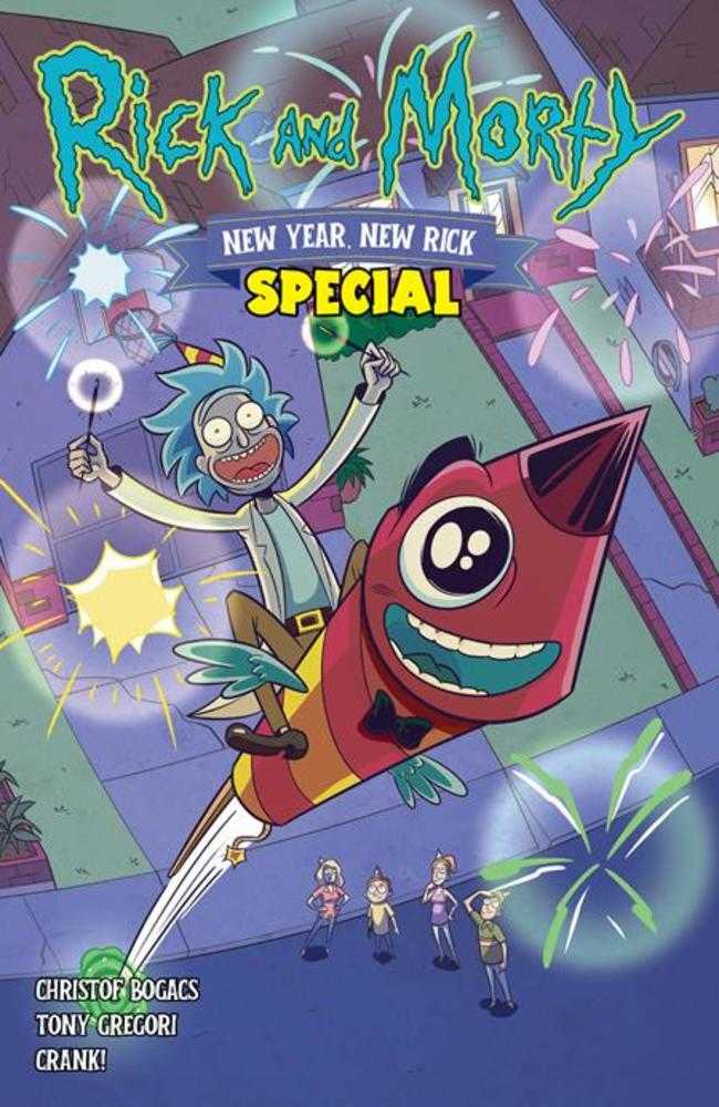 Rick And Morty New Year New Rick Special #1 (One Shot) Cover C 1 in 10 Sarah Burrini Variant Oni Press