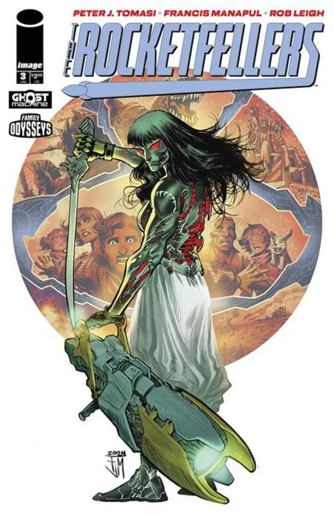 Rocketfellers #3 Cover A Francis Manapul Image Comics