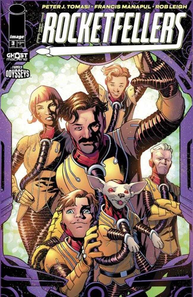Rocketfellers #3 Cover B Mike McKone & John Kalisz Variant Image Comics