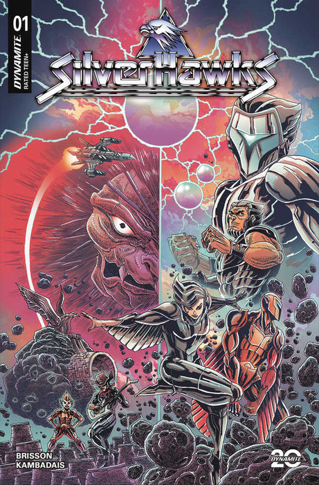 Silverhawks #1 Cover C Stokoe Dynamite Entertainment