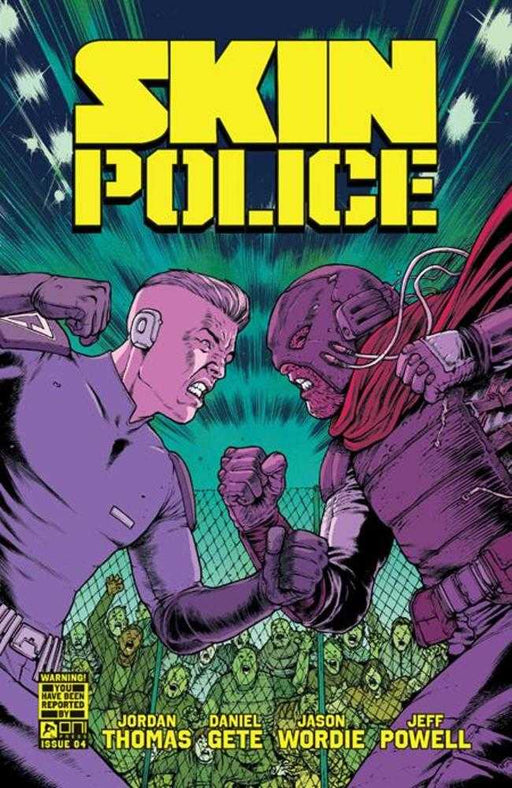Skin Police #4 (Of 4) Cover A Daniel Gete & Jason Wordie Oni Press