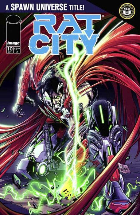 Spawn Rat City #10 Cover A Ze Carlos Image Comics