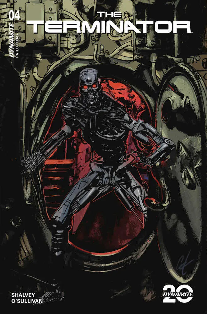 Terminator #4 Cover C Staggs Dynamite Entertainment