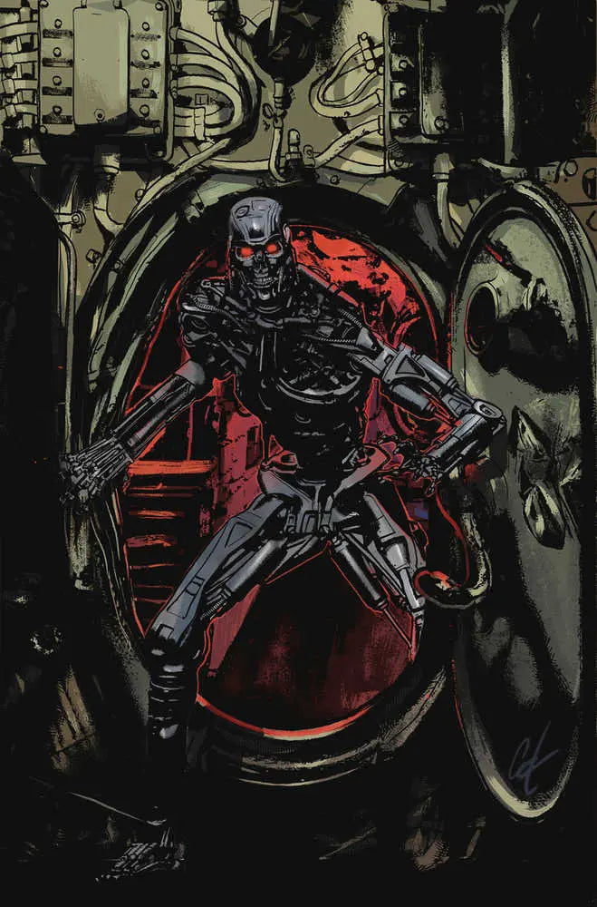 Terminator #4 Cover J 15 Copy Variant Edition Staggs Foil Virgin Dynamite Entertainment