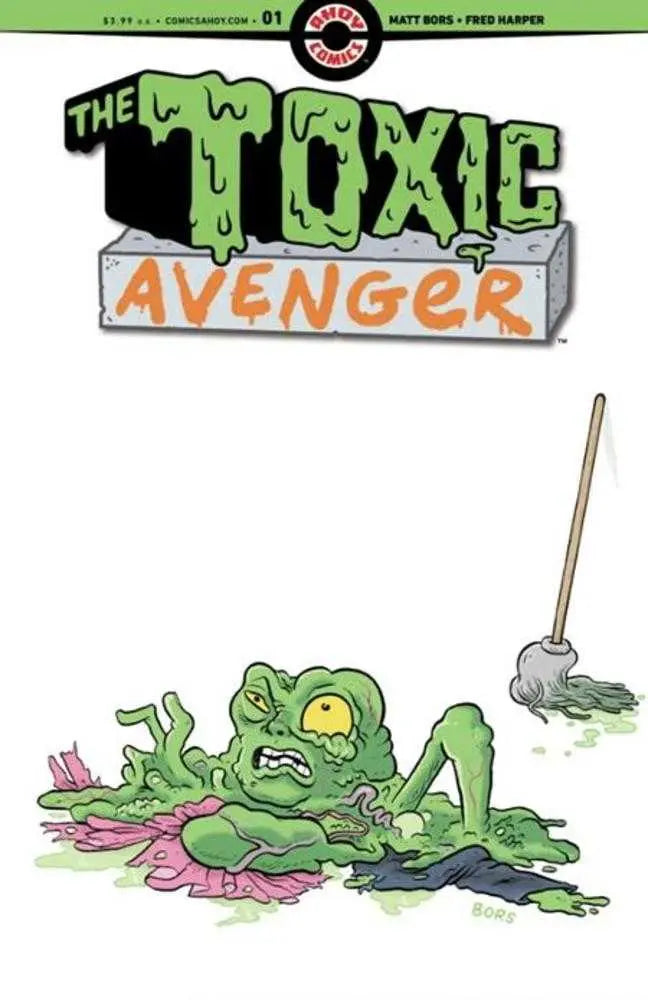 Toxic Avenger #4 (Of 5) Cover B 3 Copy Matt Bors Unlock Variant (Mature) Ahoy Comics
