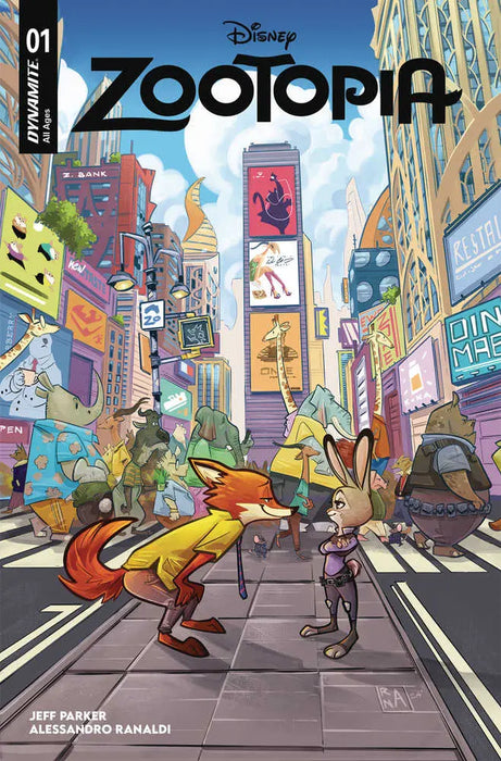 Zootopia #1 Cover B Ranaldi Dynamite Entertainment