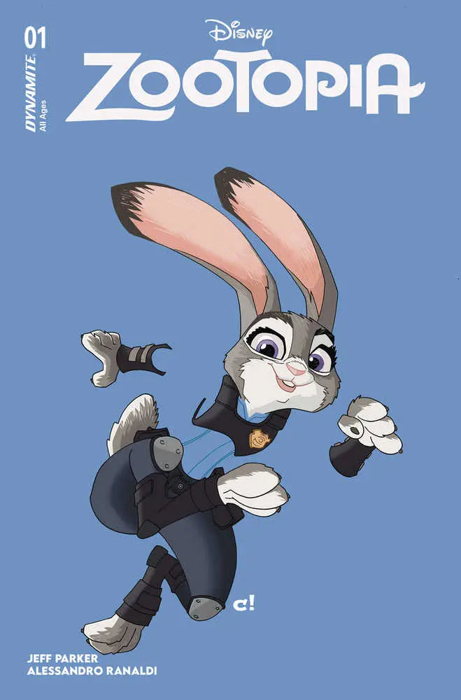 Zootopia #1 Cover C Rousseau Color Bleed Dynamite Entertainment