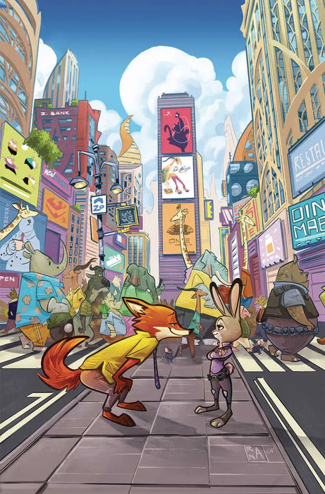 Zootopia #1 Cover N 15 Copy Variant Edition Ranaldi Foil Virgin Dynamite Entertainment
