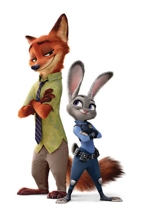 Zootopia #1 Cover O 20 Copy Variant Edition Movie Characters Virgin Dynamite Entertainment