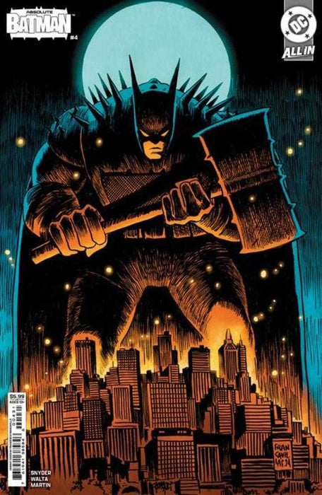 Absolute Batman #4 Cover C Francesco Francavilla Card Stock Variant DC Comics