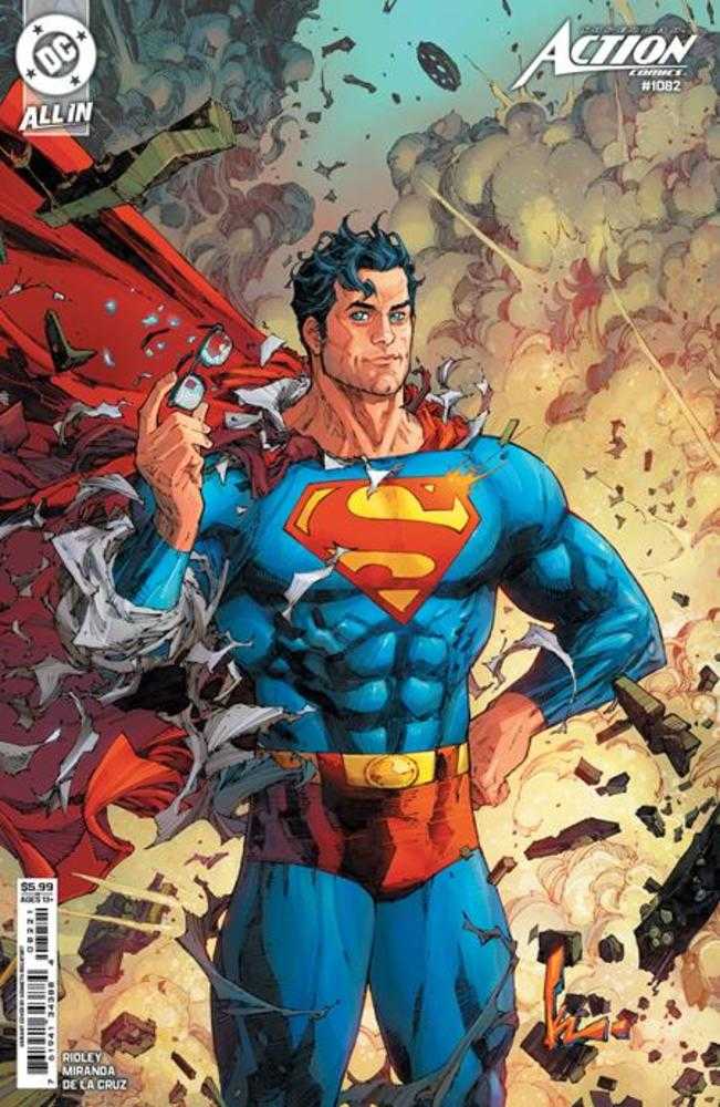 Action Comics #1082 Cover C Kenneth Rocafort Card Stock Variant DC Comics
