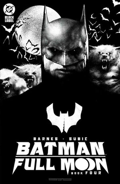 Batman Full Moon #4 (Of 4) Cover A Stevan Subic Glow-In-The-Dark (Mature) Previously Foc'D On 12/9 DC Comics