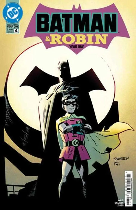 Batman And Robin Year One #4 (Of 12) Cover A Chris Samnee DC Comics