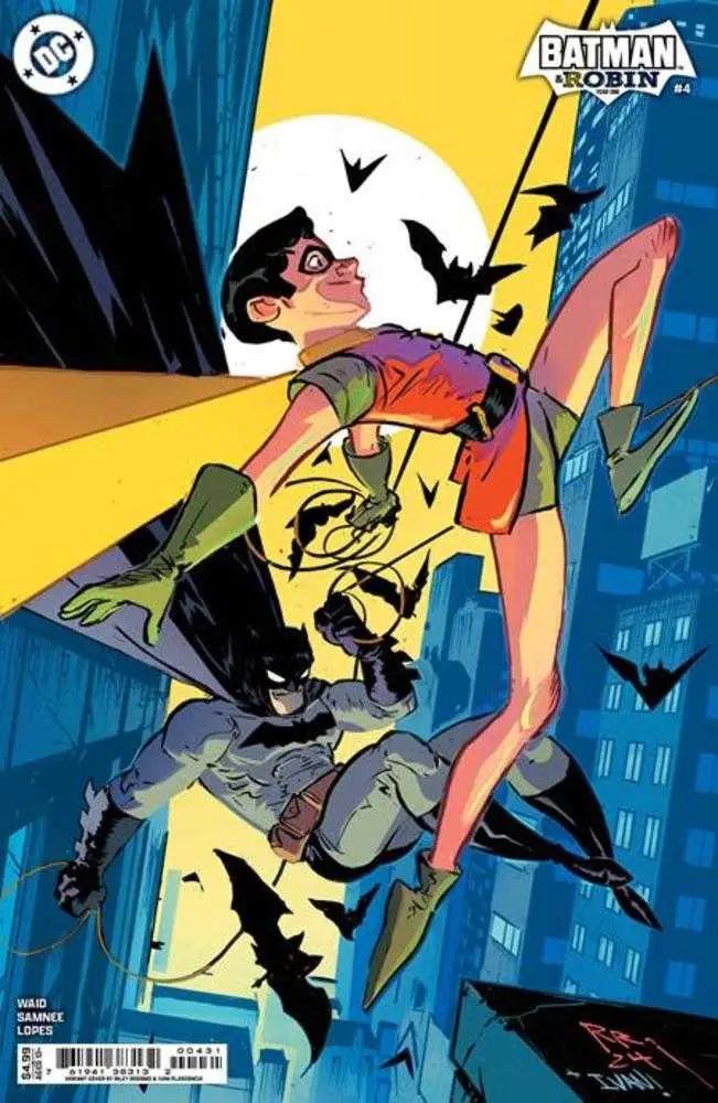 Batman And Robin Year One #4 (Of 12) Cover C Riley Rossmo Card Stock Variant DC Comics