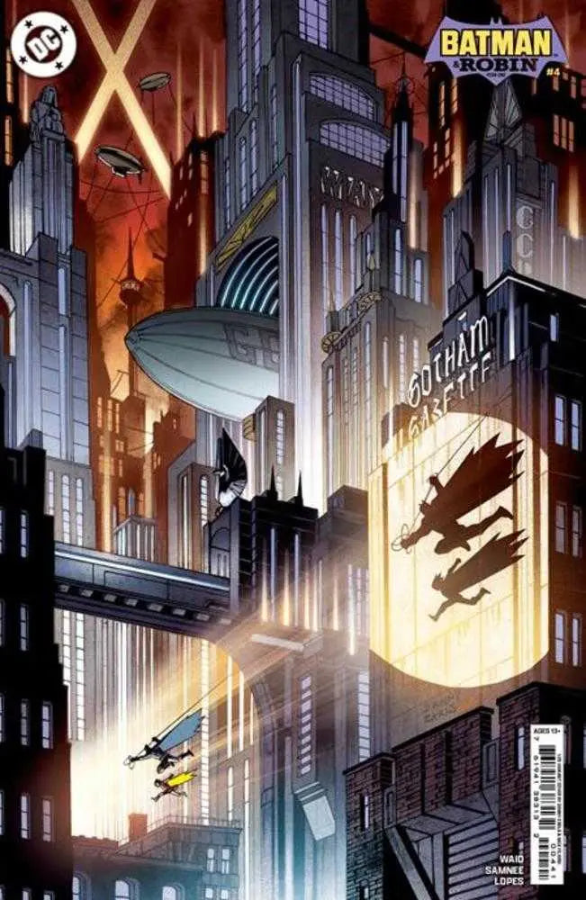 Batman And Robin Year One #4 (Of 12) Cover D 1 in 25 Danny Earls Card Stock Variant DC Comics