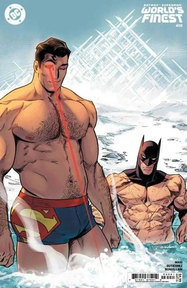 Batman Superman Worlds Finest #35 Cover D Kris Anka Sweater Weather Card Stock Variant DC Comics