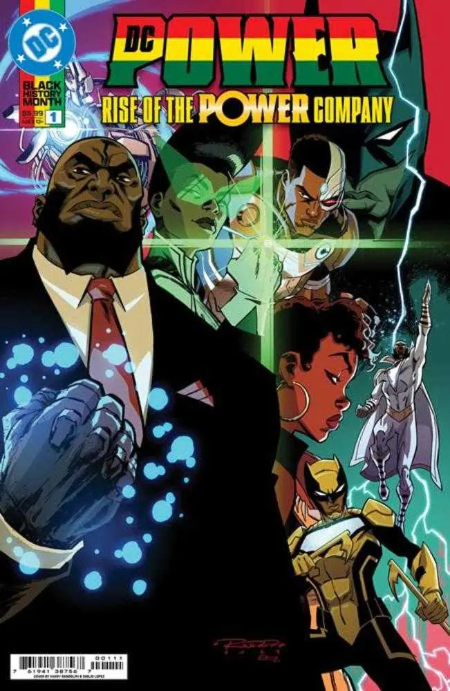 DC Power Rise Of The Power Company #1 (One Shot) Cover A Khary Randolph DC Comics