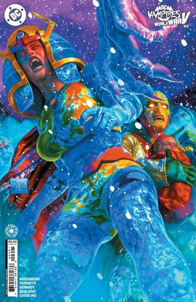 DC vs Vampires World War V #6 (Of 12) Cover B Mark Spears Card Stock Variant DC Comics