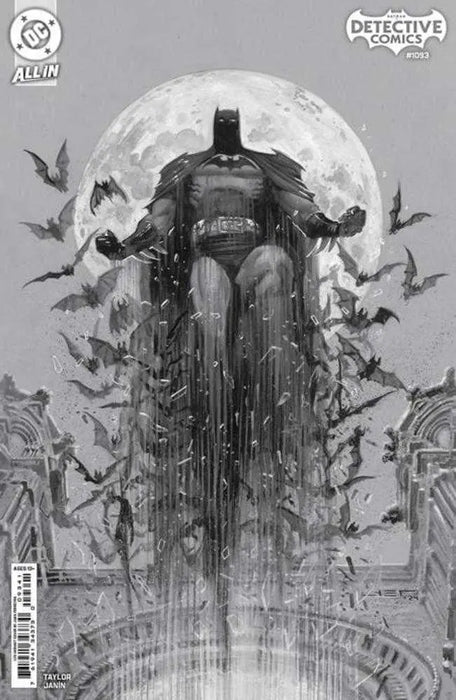 Detective Comics #1093 Cover D 1 in 25 Juan Ferreyra Black & White Card Stock Variant DC Comics