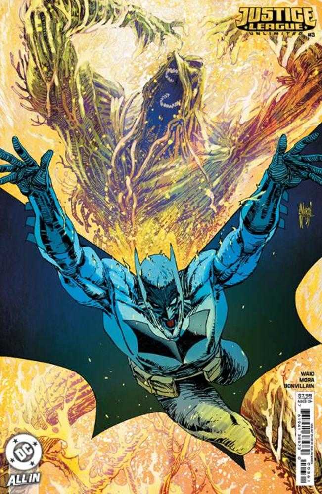 Justice League Unlimited #3 Cover E Guillem March Raised Uv Foil Variant DC Comics