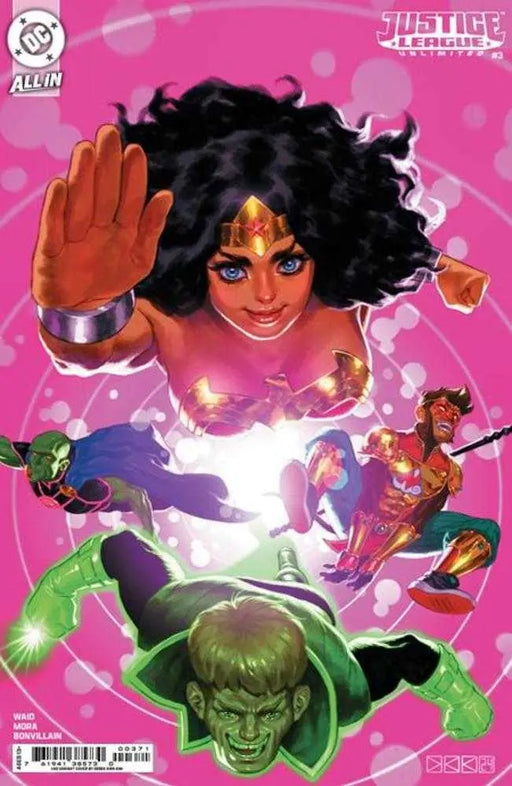 Justice League Unlimited #3 Cover G 1 in 50 Derek Kirk Kim Card Stock Variant DC Comics