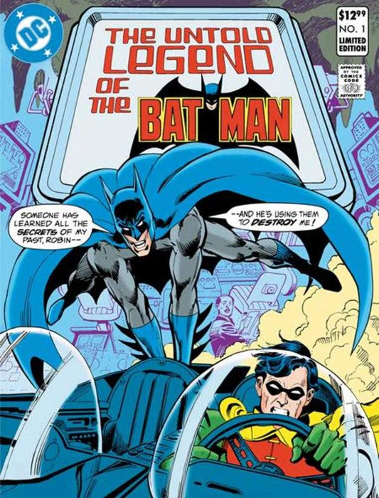 Limited Edition The Untold Legend Of The Batman #1 Cover A Jose Luis Garcia-Lopez & Dick Giordano DC Comics