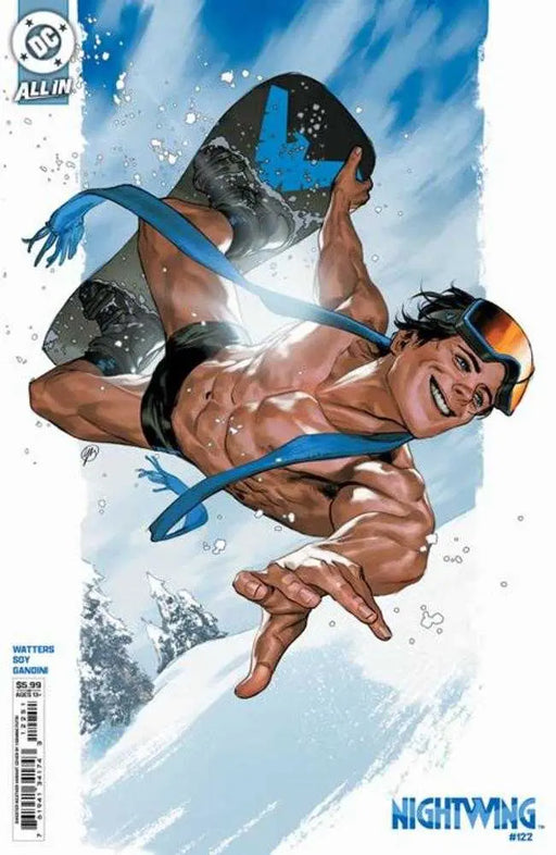 Nightwing #122 Cover D Yasmine Putri Sweater Weather Card Stock Variant DC Comics
