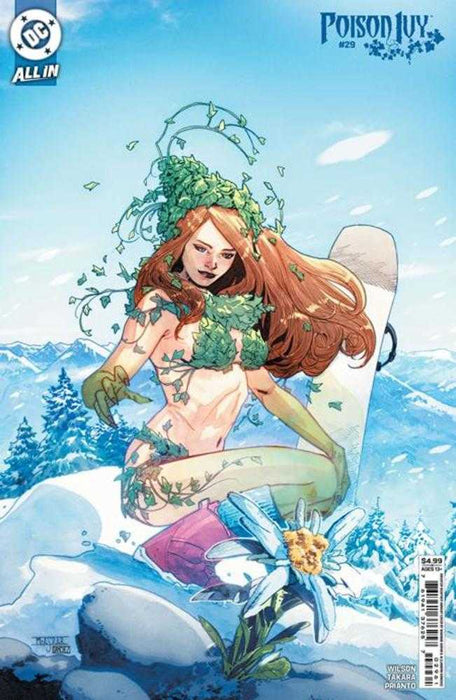 Poison Ivy #29 Cover D Mahmud Asrar & Alejandro Sanchez Sweater Weather Card Stock Variant DC Comics