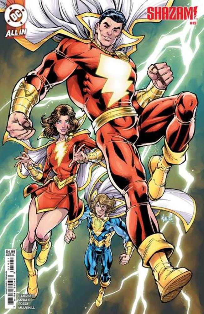 Shazam #19 Cover B Todd Nauck Card Stock Variant DC Comics