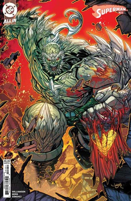 Superman #22 Cover C Jonboy Meyers Card Stock Variant DC Comics