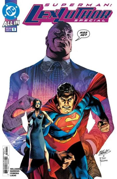 Superman Lex Luthor Special #1 (One Shot) Cover A Eddy Barrows & Eber Ferreira DC Comics