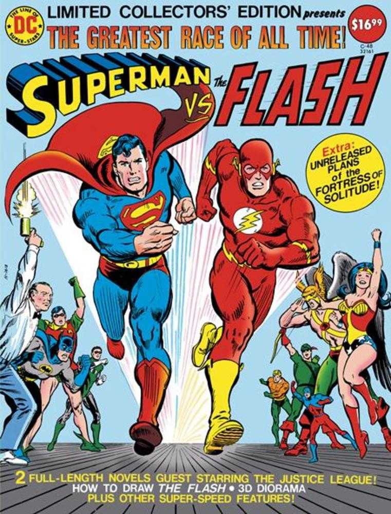 Limited Collectors Edition #48 Superman vs The Flash Facsimile Edition Cover B Carmine Infantino Jose Luis Garcia-Lopez & Bob Oksner Foil Variant DC Comics