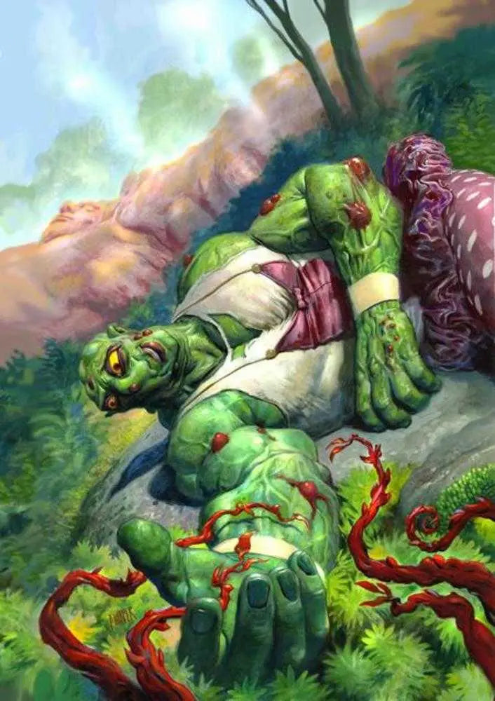 Toxic Avenger #4 (Of 5) Cover D Fred Harper Exclusive Trading Card Variant (Mature) Ahoy Comics