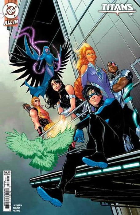 Titans #19 Cover C David Baldeon Card Stock Variant DC Comics