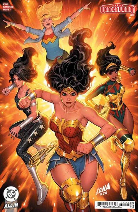 Wonder Woman #17 Cover B David Nakayama Card Stock Variant DC Comics
