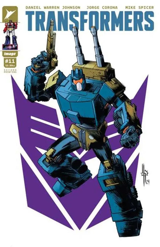 Transformers #11 2nd Print Cover A Jason Howard Decepticon Image Comics