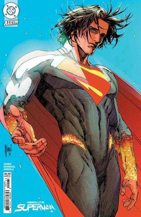 Absolute Superman #1 2nd Print Cover B Guillem March Card Stock Variant DC Comics