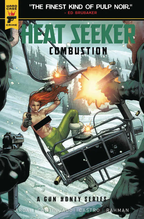 Heat Seeker Combustion Gun Honey Series #2 Cover I Anacleto Nu Titan Comics