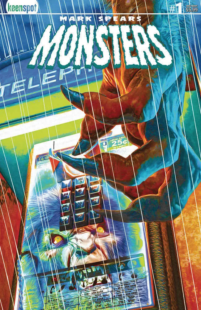 Mark Spears Monsters #1 3RD Printing Cover A Telephone Line Keenspot Entertainment