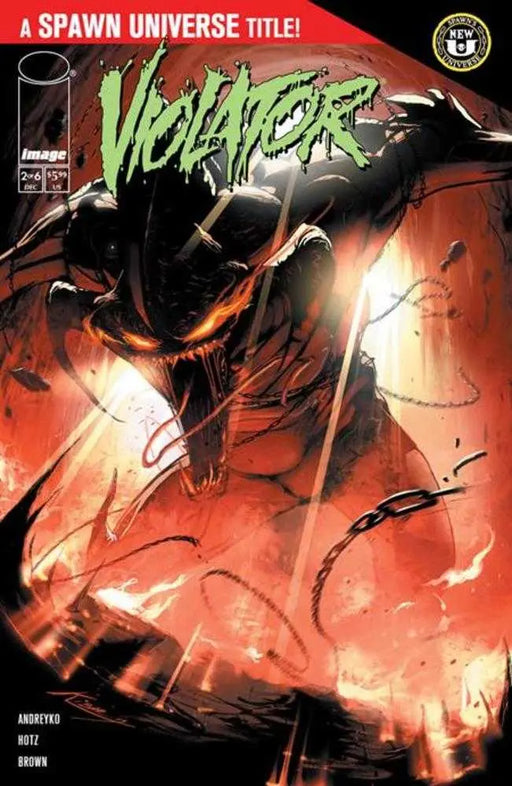 Spawn Violator #2 (Of 6) 2nd Print Image Comics