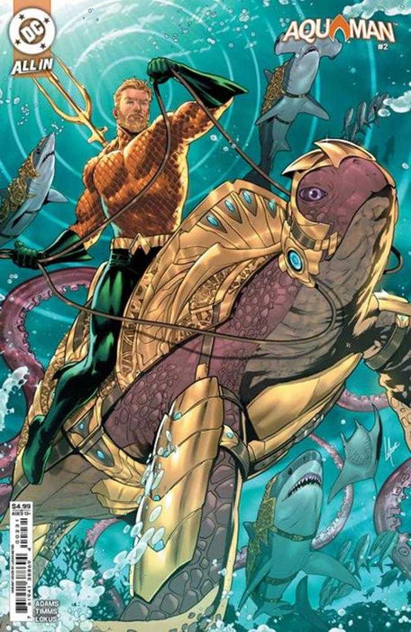 Aquaman #2 Cover C Lucas Meyer Card Stock Variant DC Comics