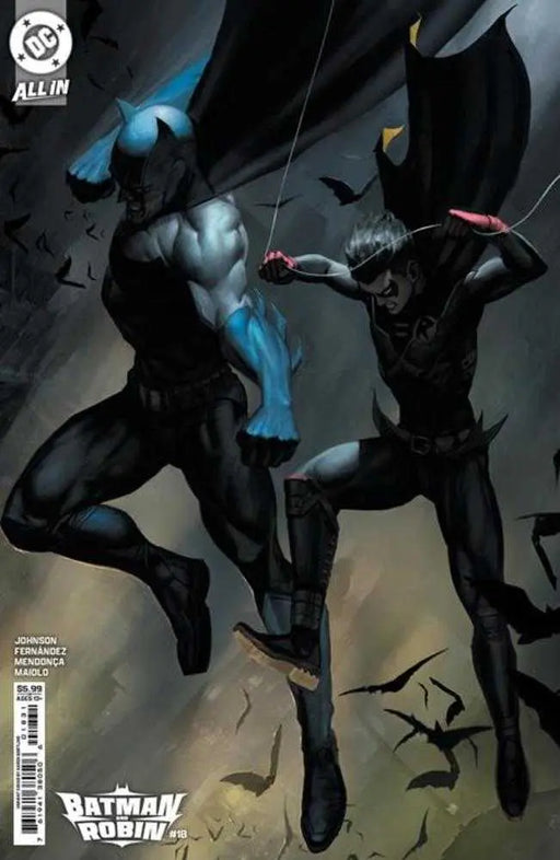 Batman And Robin #18 Cover C Aaron Bartling Card Stock Variant DC Comics