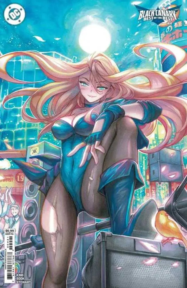 Black Canary Best Of The Best #4 (Of 6) Cover B Rachta Lin Card Stock Variant DC Comics