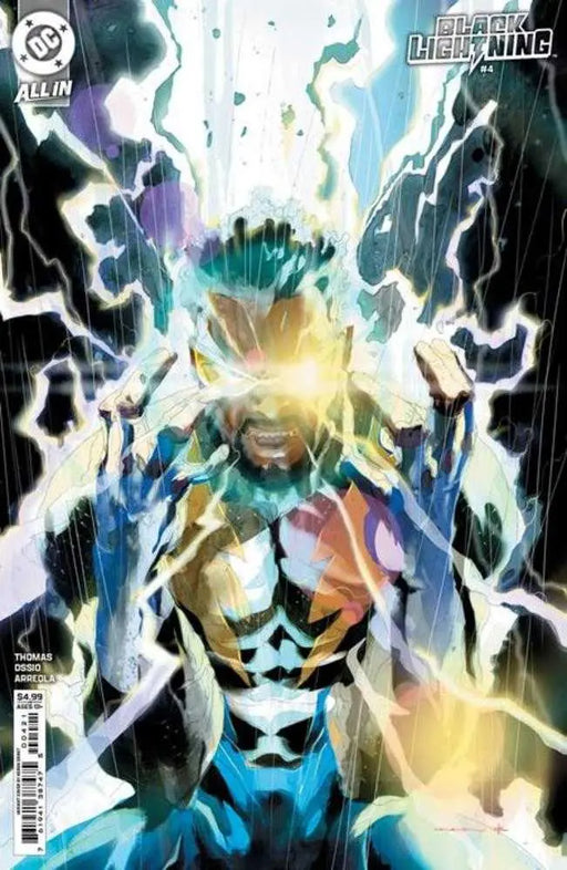 Black Lightning #4 Cover B Keron Grant Card Stock Variant DC Comics