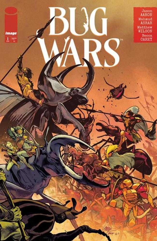 Bug Wars #1 (Of 6) Cover D 1 in 25 Pepe Larraz & Matthew Wilson Variant (Mature) Image Comics