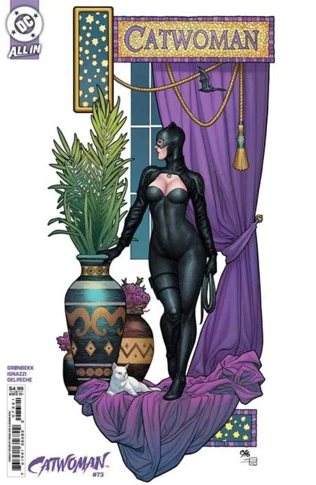 Catwoman #73 Cover B Frank Cho Card Stock Variant DC Comics