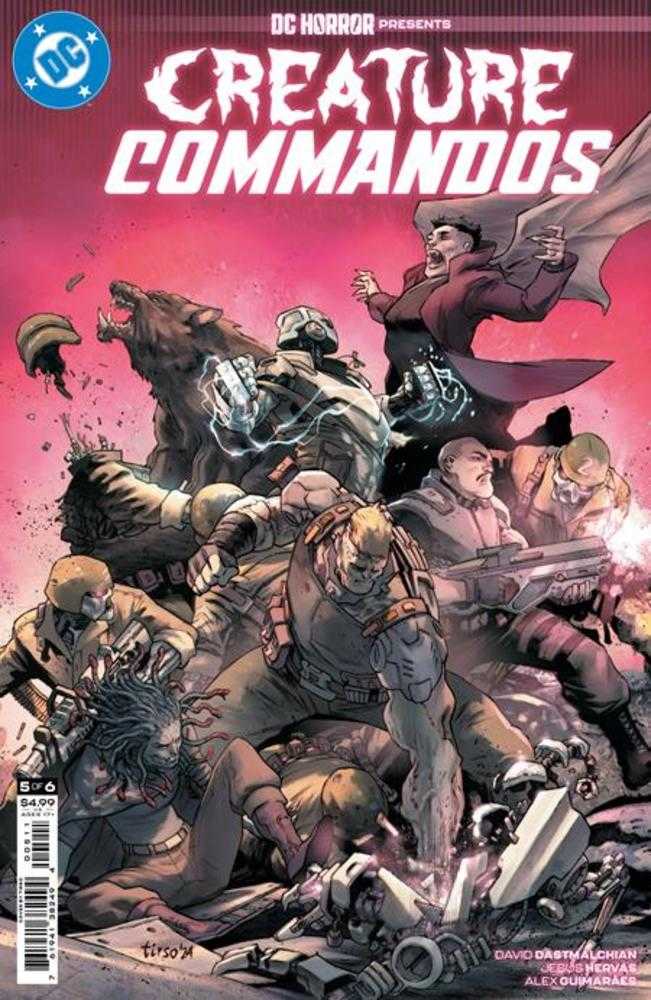 DC Horror Presents Creature Commandos #5 (Of 6) Cover A Tirso (Mature) DC Comics